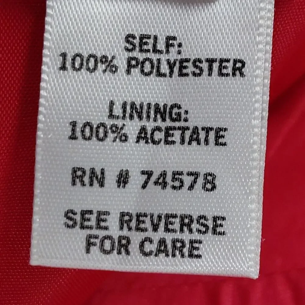 Cache Acetate Blend Red Sheath Short Lined Dress Women Size 2